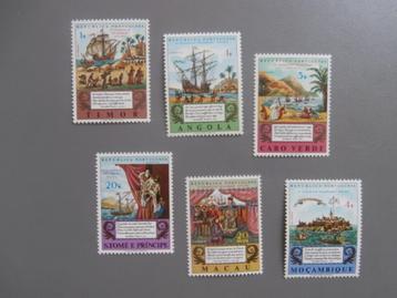 Postzegels República Portuguesa Macau Timor Guinee 1972 / 7x