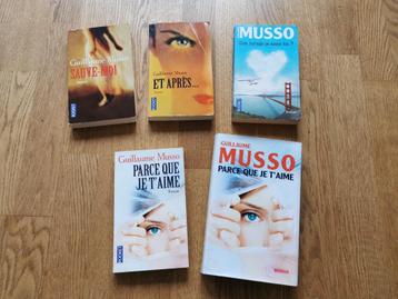 Livres de Guillaume MUSSO (plusieurs titres) beschikbaar voor biedingen