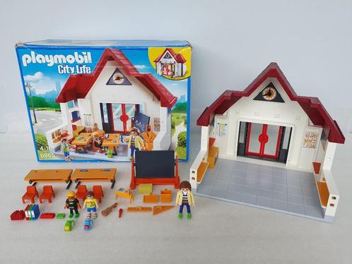 Playmobil 6865: Meeneemschool, Kinderen en Baby's, Speelgoed | Playmobil, Gebruikt, Ophalen of Verzenden