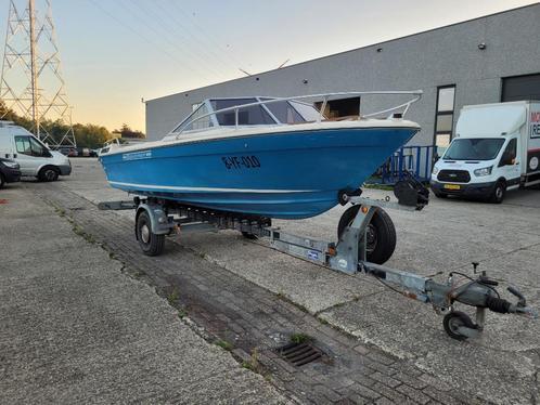 Bayliner speedboot op te knappen, Watersport en Boten, Speedboten, Gebruikt, 3 tot 6 meter, Benzine, 120 tot 200 pk, Polyester