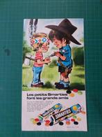 Roba - publicité papier Smarties - 1971, Collections, Personnages de BD, Autres types, Autres personnages, Utilisé, Enlèvement ou Envoi