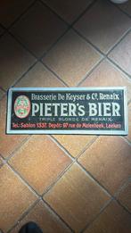 Plaque en tôle année 60 bier, Enlèvement ou Envoi, Comme neuf