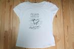Maat 140 - Gymp - Wit T-shirt, Meisje, Ophalen of Verzenden, Zo goed als nieuw, Shirt of Longsleeve