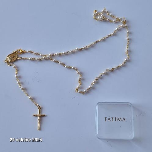 Chapelet Officiel du Sanctuaire de Fatima  , Terço Pérola, Collections, Religion, Neuf, Christianisme | Catholique, Bijoux, Envoi