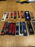 Lepels in  zilver met doosje (17stuks), Antiek en Kunst, Ophalen