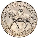 Verenigd Koninkrijk 25 pence, 1977 Zilveren jubileum-25 jaar, Postzegels en Munten, Munten | Europa | Niet-Euromunten, Ophalen of Verzenden