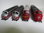 2 Deense en 2 Zweedse bodys Roco Nohabs, Enlèvement ou Envoi, Comme neuf, Autres types, Roco