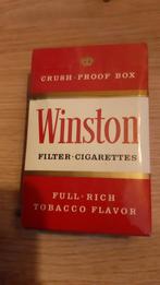 Pakje sigaretten Winston Filter tabak made Switzerland, Verzamelen, Rookartikelen, Aanstekers en Luciferdoosjes, Nieuw, Tabaksdoos of Verpakking