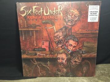 Vinyl lp six feet under killing for revenge beschikbaar voor biedingen