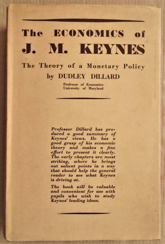 The Economics of John Maynard Keynes - 1954 - Dudley Dillard, Boeken, Economie, Management en Marketing, Gelezen, Geld en Beleggen