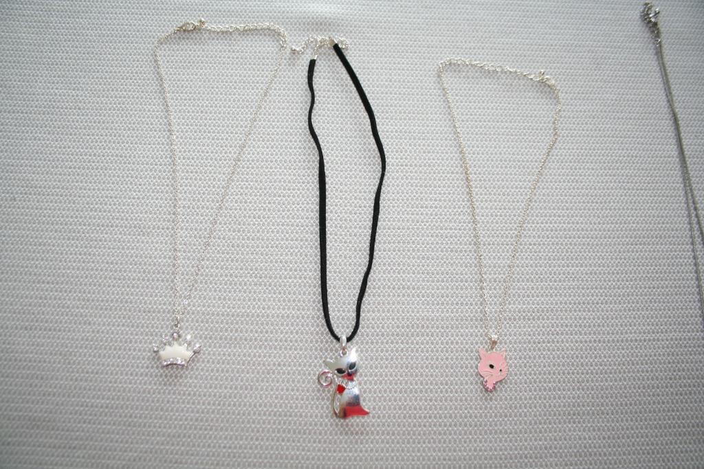 Korte kettingen met hanger, Ophalen of Verzenden, Zo goed als nieuw, Overige materialen, Met strass