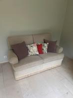 Tweezit 2 stuks, Huis en Inrichting, Ophalen, Zo goed als nieuw, Beige