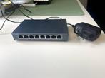 TP-Link TL-SG108 8-Port Gigabit Network Switch, Ophalen of Verzenden, Gebruikt