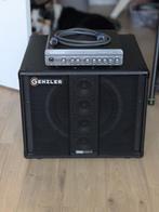 Genzler Magellan MG800 (800W bass amp head) + 12-3 STR cab, Ophalen, Zo goed als nieuw, Basgitaar, 100 watt of meer