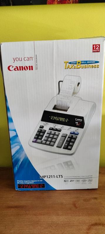 Canon elektronische afdrukcalculator  beschikbaar voor biedingen
