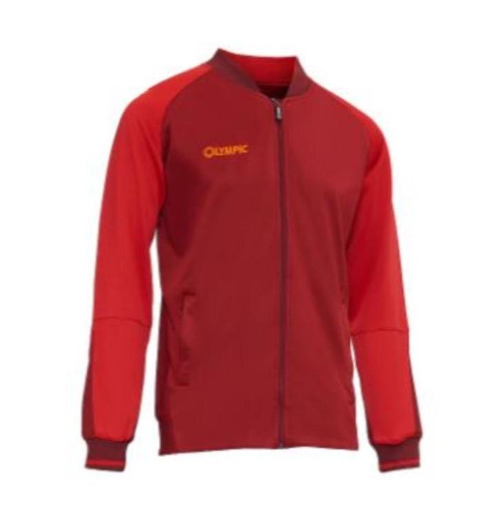 Mooie rode/zwarte training Olympic maat 140 (nieuw), Kinderen en Baby's, Kinderkleding | Maat 140, Nieuw, Jongen of Meisje, Setje