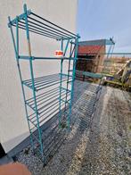 Industriële metalen stellingkast Rigidex , boekenrek wijnrek, Antiek en Kunst, Ophalen of Verzenden