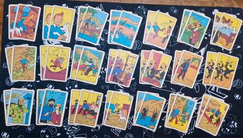 Tintin Silan 1973 kaartspel, Verzamelen, Speelkaarten, Jokers en Kwartetten, Gebruikt, Ophalen