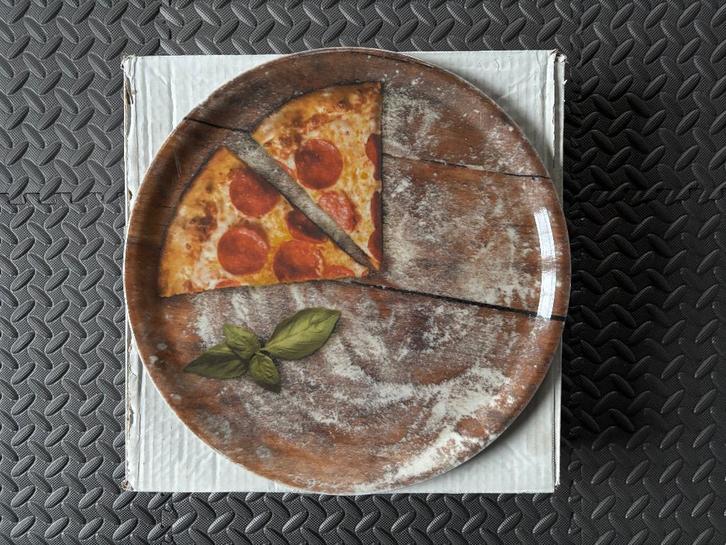 Set van 6 grote pizzaborden – 33 cm - Nieuw, Huis en Inrichting, Keuken | Servies, Nieuw, Bord(en), Overige stijlen, Overige materialen