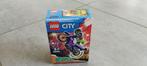 Lego City Stuntz 60296 La moto de cascade à roues, Comme neuf, Ensemble complet, Lego, Enlèvement ou Envoi
