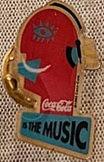 PIN Coca Cola Is the Music, Verzamelen, Ophalen of Verzenden, Zo goed als nieuw