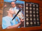 Livre 24 médailles commémoratives Coupe du monde Italie 1990, Collections, Enlèvement ou Envoi