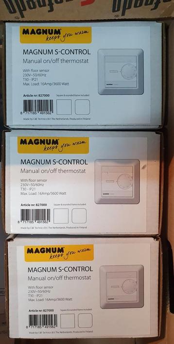 MAGNUM 827000 Standard Control Aan/uit thermostaat + Voeler beschikbaar voor biedingen