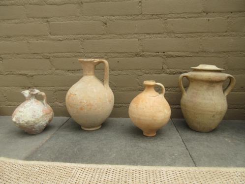 4 stuks schitterende Romeinse kannen !!!!, Antiek en Kunst, Antiek | Keramiek en Aardewerk, Ophalen of Verzenden