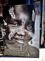 African acrylic canvas 140/100cm, Ophalen