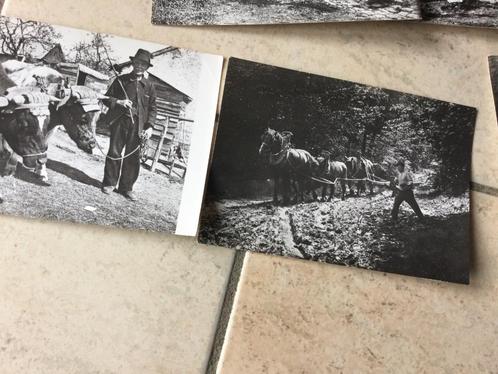 6 ECHTE FOTOKAARTEN VAN HET „MUSEUM VAN HET WAALSE LEVEN”, Antiek en Kunst, Antiek | Overige Antiek, Ophalen of Verzenden