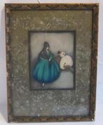 estampe de Jennie Harbour, art nouveau, début 1900, Envoi