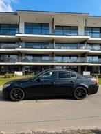 Bmw 523i e60 lci, Auto's, BMW, Zwart, Particulier, Te koop, Rood