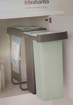 Poubelle encastrable Brabantia 2 X 30l, Ophalen, Nieuw, Kunststof