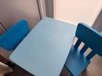 Ikea kindertafel + 2 stoelen mammut, Kinderen en Baby's, Ophalen, Gebruikt, Stoel(en)