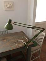 VINTAGE ATELIER LAMP BUREAULAMP EF INDUSTRIES DEENS GROEN, Antiek en Kunst, Ophalen of Verzenden