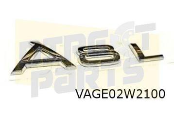 Audi A8 embleem tekst ''A8L'' achterzijde Origineel! 4D0 853 beschikbaar voor biedingen