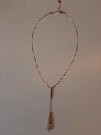 halsketting, Handtassen en Accessoires, Kettingen, Ophalen, Gebruikt, Overige materialen, Met hanger