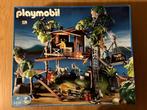 Playmobil 3217 Expeditiekamp met boomhut, Kinderen en Baby's, Speelgoed | Playmobil, Ophalen, Zo goed als nieuw, Complete set