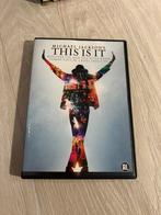 DVD michael Jackson’s this is it, Cd's en Dvd's, Alle leeftijden, Ophalen, Zo goed als nieuw