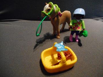 Playmobil - Meisje met pony beschikbaar voor biedingen