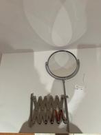 Uitrekbare spiegel in chrime van flamant, Ophalen, Zo goed als nieuw