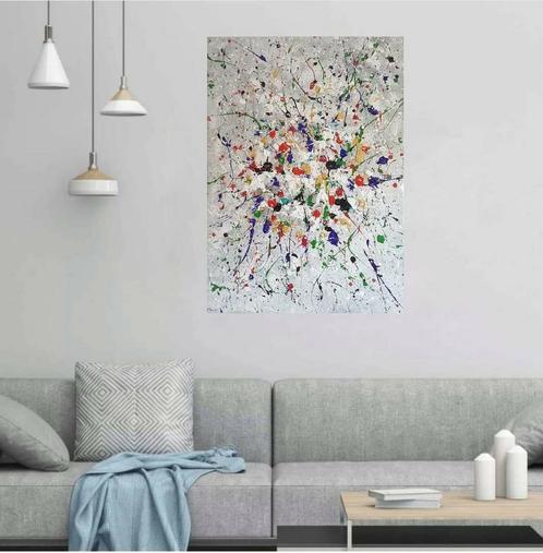 Feelings  among the flowers, Antiek en Kunst, Kunst | Schilderijen | Abstract, Ophalen