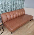 Zetel  -  Slaapbank, Enlèvement, Comme neuf, Banc droit, Cuir