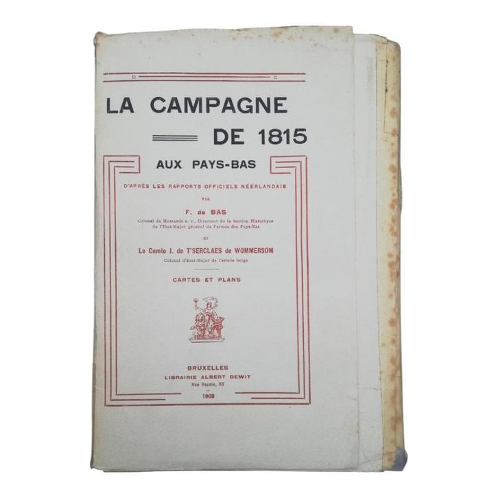 Set de cartes La Campagne de 1815 aux Pays-Bas - 1908, Collections, Objets militaires | Général, Armée de terre, Enlèvement ou Envoi