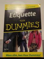 Etiquette voor Dummies, Boeken, Ophalen of Verzenden, Zo goed als nieuw