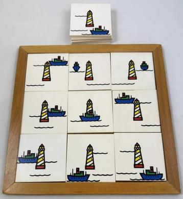 Rolf memory volgorde vuurtoren 18-delig schoolmateriaal 28cm beschikbaar voor biedingen