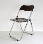 Retro seventies vouwstoel - Vintage bruine stoel, Ophalen