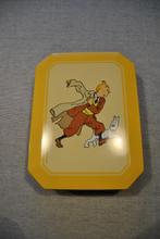 Tintin boîte métal "Delacre" 2003 num, Utilisé, Enlèvement ou Envoi