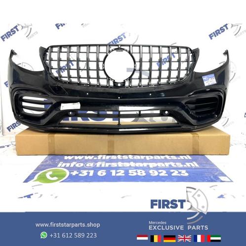 W253 C253 2018 GLC63 AMG VOORBUMPER COMPLEET ZWART Mercedes, Auto-onderdelen, Carrosserie, Bumper, Mercedes-Benz, Voor, Gebruikt