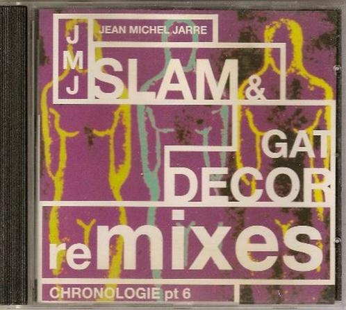 JEAN MICHEL JARRE - CHRONOLOGIE Pt 6  SLAM GAT DECOR REMIXES, CD & DVD, CD Singles, Comme neuf, Autres genres, 1 single, Maxi-single